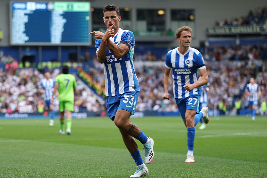 ブライトンのマット・オライリー【写真:ロイター】