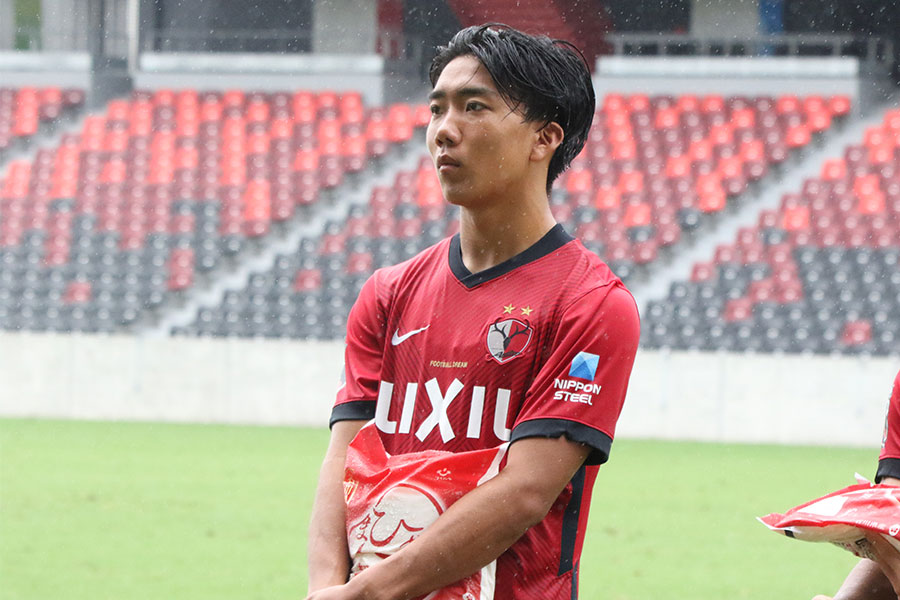 鹿島アントラーズユースの髙木輝人【写真:FOOTBALL ZONE編集部 】