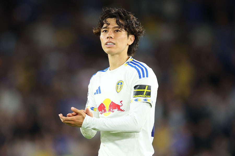 田中碧がエバートン戦にスタメン出場【写真：REX  / アフロ】