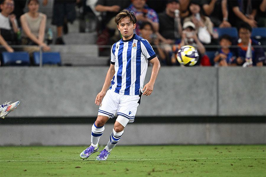 レアル・ソシエダの久保建英【写真：徳原隆元】