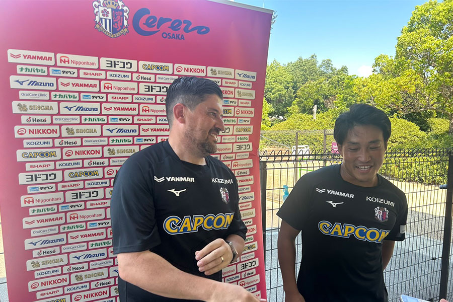 C大阪のアーサー・パパス監督【写真：FOOTBALL ZONE編集部 】