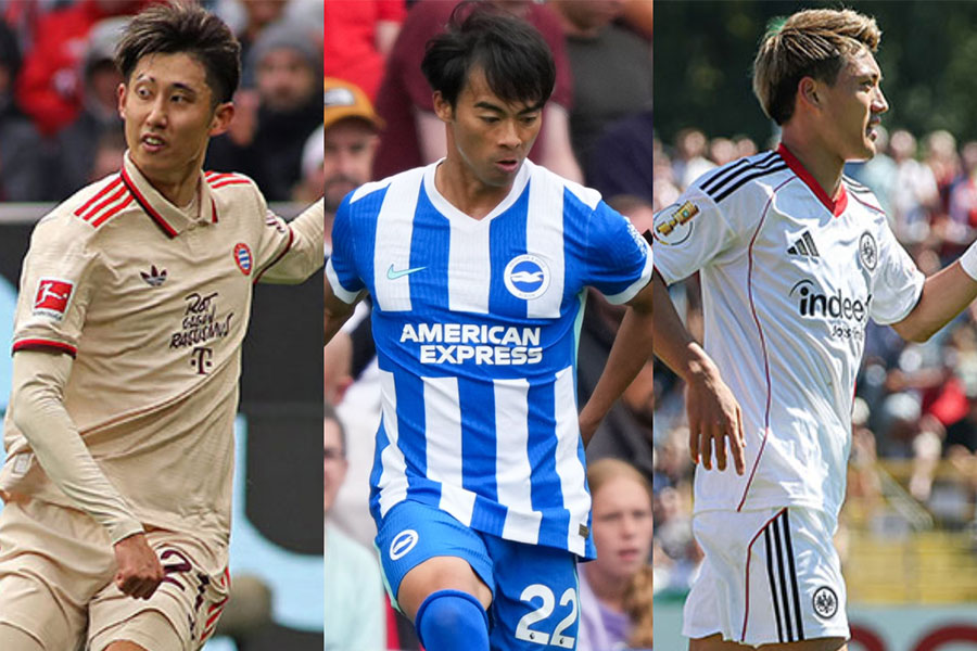 欧州コーチが絶賛した3選手【写真：picture alliance/アフロ】