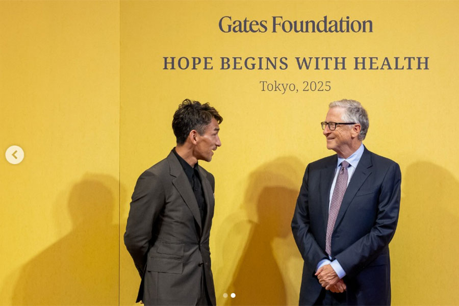 (写真は中田英寿の公式インスタグラムより)