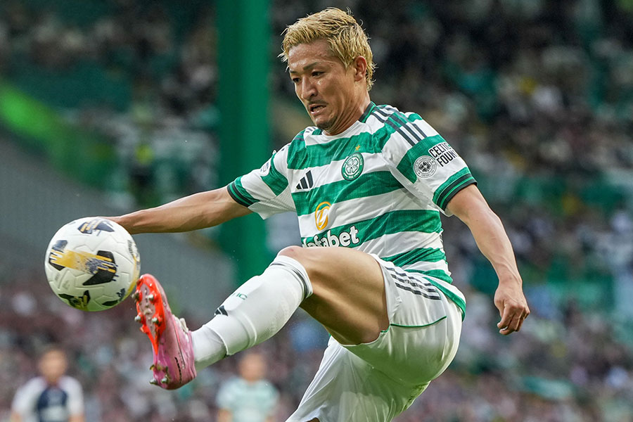 セルティックの前田大然【写真：REX/アフロ】