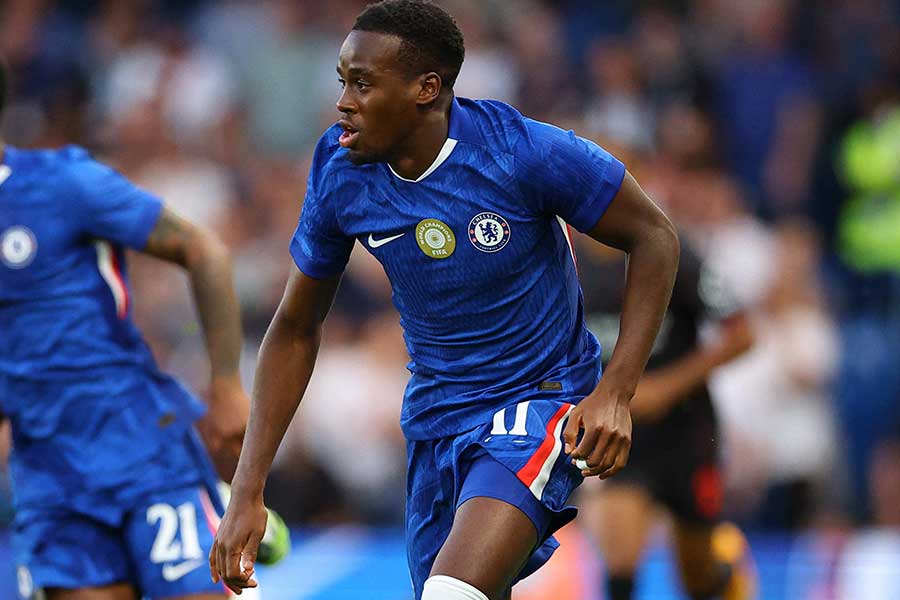 チェルシーのジェイミー・ギッテンス【写真：ロイター】