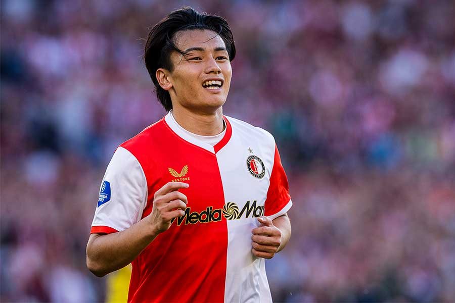 フェイエノールトの上田綺世【写真：Pro Shots/アフロ】