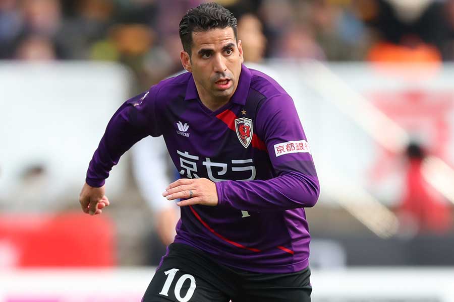 EDO ALL UNITEDに加入したエスクデロ競飛王（写真は京都在籍時）【写真：YUTAKA/アフロスポーツ】