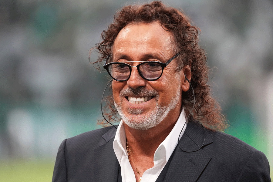 かつてJリーグで活躍をしたラモス瑠偉氏【写真:Getty Images】