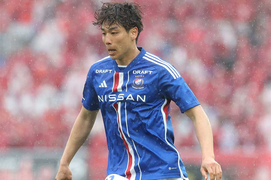 今夏に横浜FMへ復帰した角田涼太朗(写真は2023年撮影)【写真:産経新聞社】