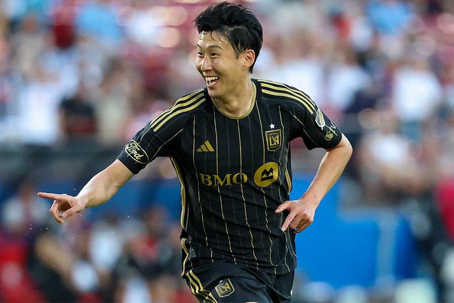 LAFCのソン・フンミン【写真：ロイター】