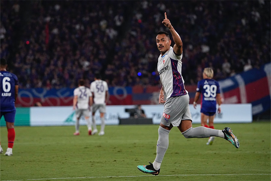 ラファエル・エリアスがハットトリックを達成【写真:増田美咲】