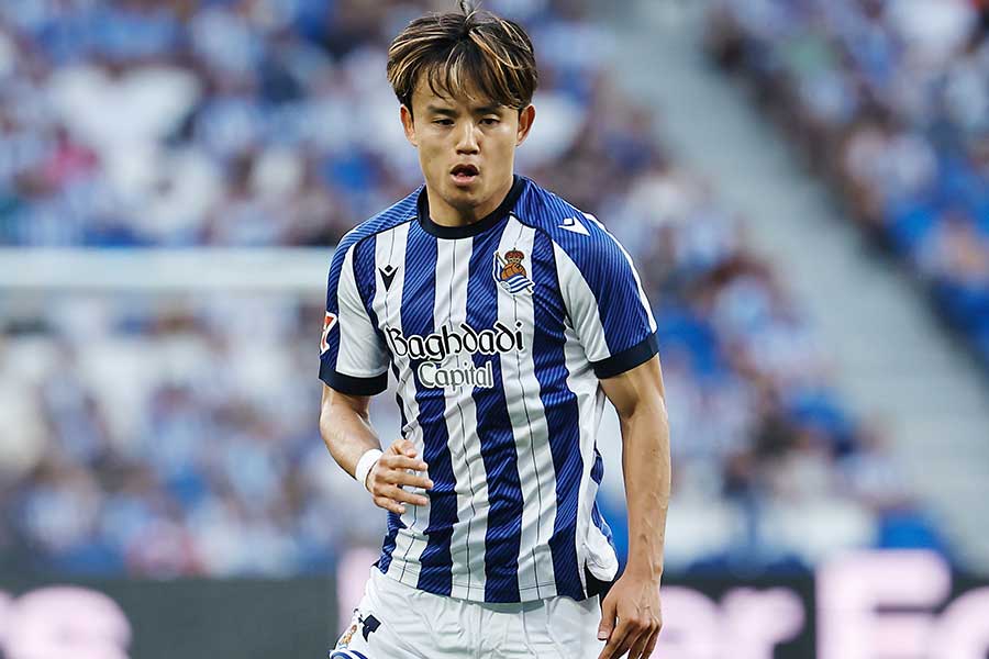 レアル・ソシエダの久保建英【写真：ムツ・カワモリ/アフロ】