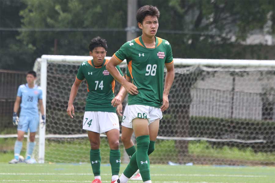 インターハイ予選で敗戦も選手権へ闘志を燃やす青森山田【写真：FOOTBALL ZONE編集部 】