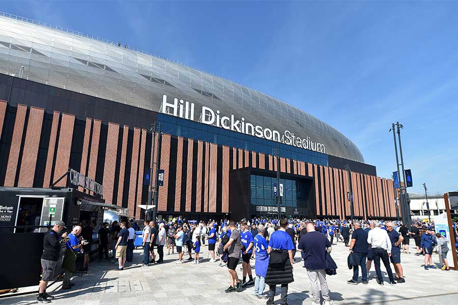 エバートンの新本拠地ヒル・ディッキンソン・スタジアム【写真：ロイター】