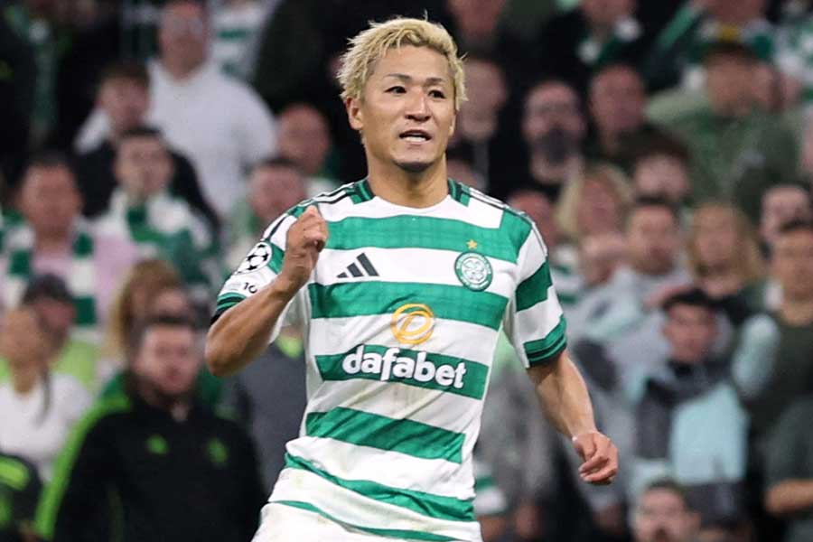 セルティックの前田大然【写真：ロイター】