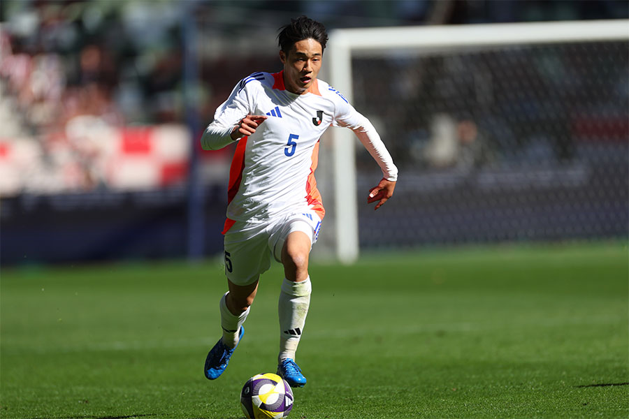 名古屋グランパスの森壮一朗（写真はジェネレーションマッチ）【写真：YUTAKA/アフロスポーツ】