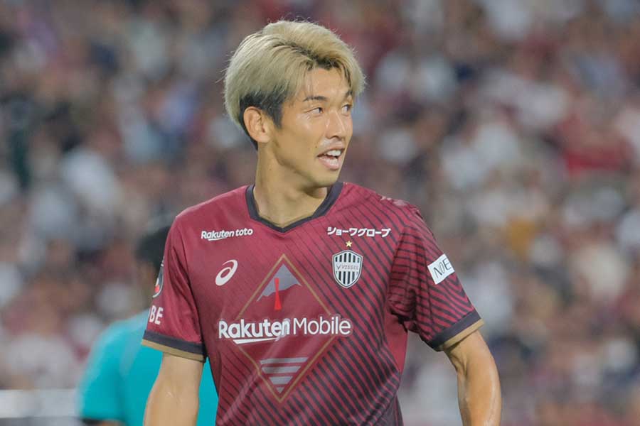 神戸の大迫勇也【写真：井上智博】