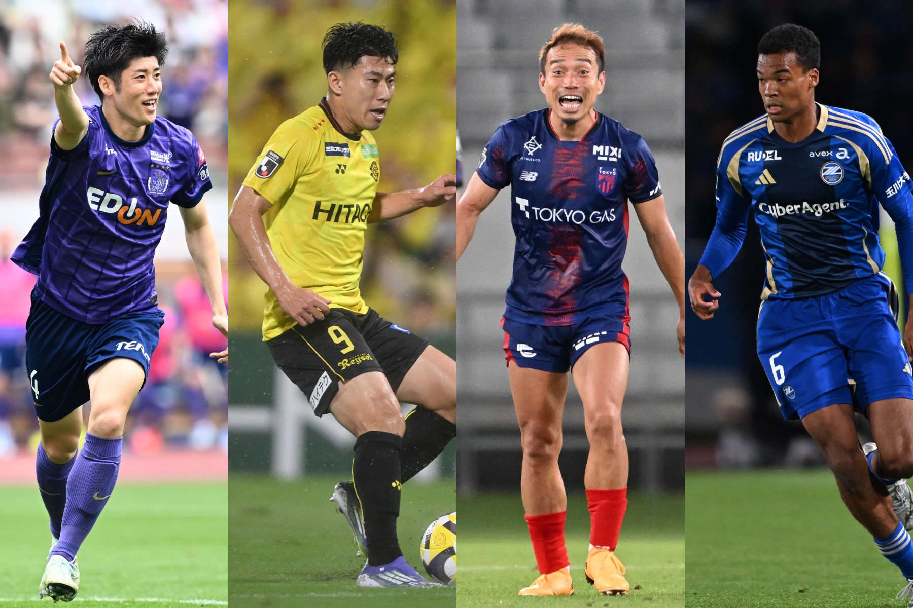 J1からはE-1にも出場した7人が選出された【写真:徳原隆元】