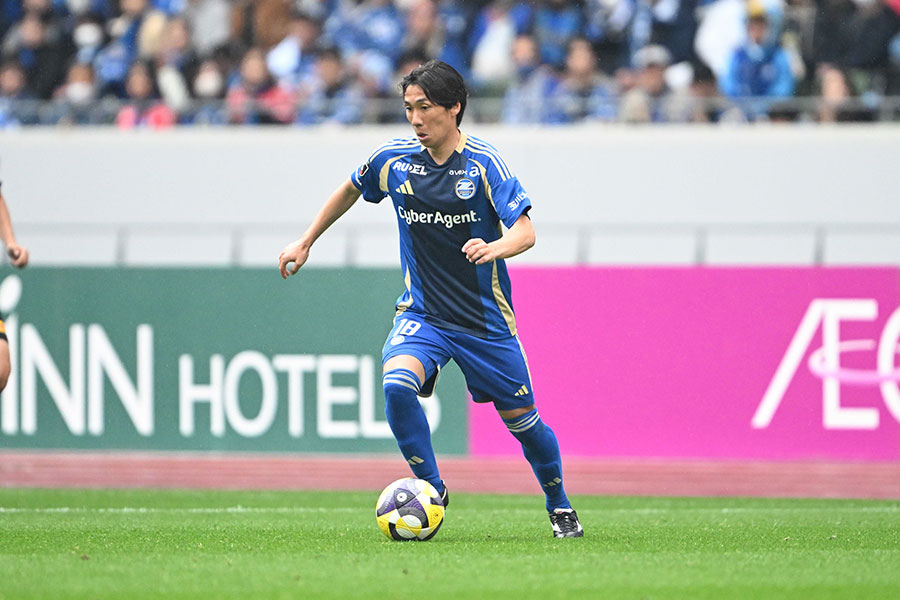 町田ゼルビアの下田北斗【写真：徳原隆元】