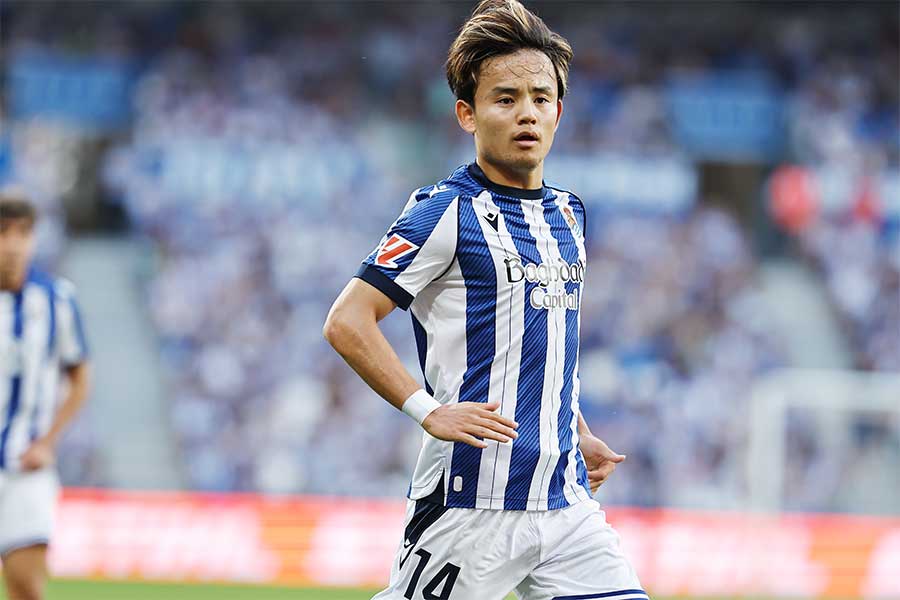 レアル・ソシエダの久保建英【写真:ムツ・カワモリ/アフロ】