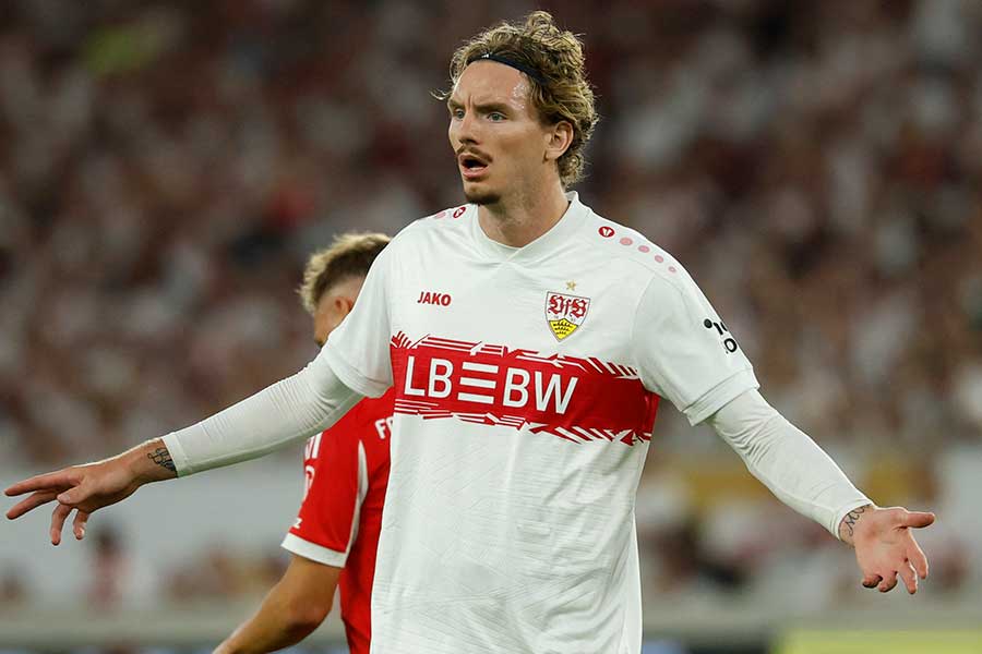 シュツットガルトのニック・ヴォルテマーデ【写真：ロイター】