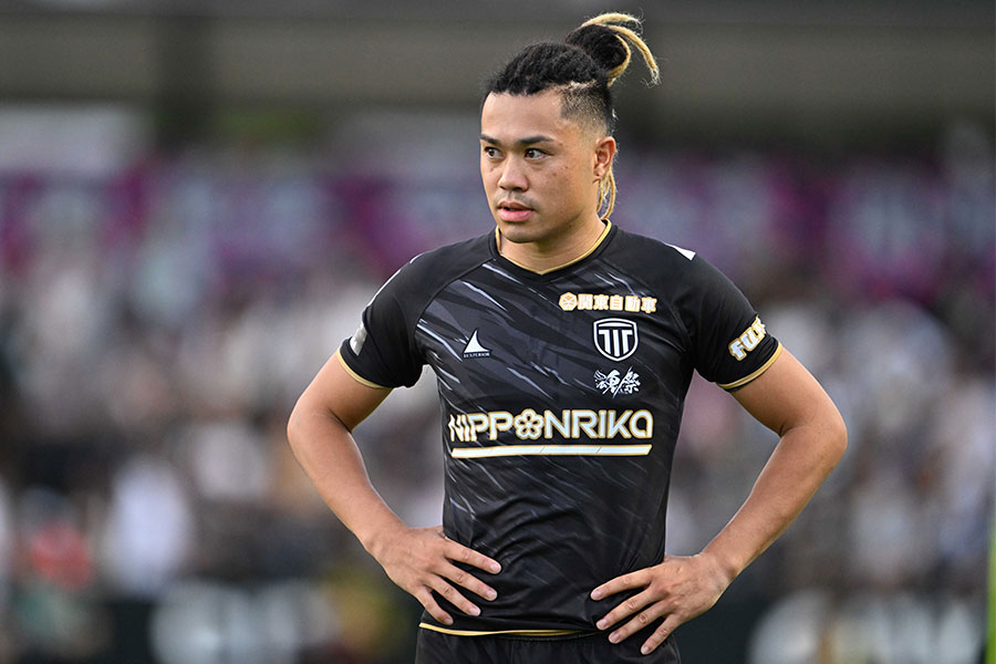 田中パウロ淳一が地域リーグでの日程に警鐘【写真：徳原隆元】