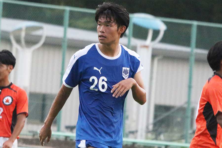 筑波大学の徳永涼【写真：安藤隆人】