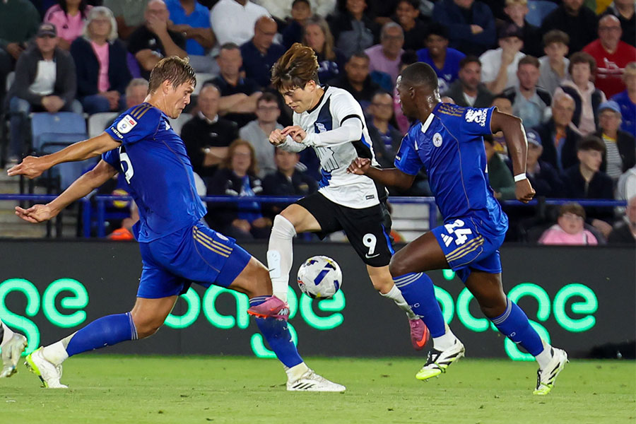 バーミンガム・シティの古橋亨梧【写真：REX/アフロ】