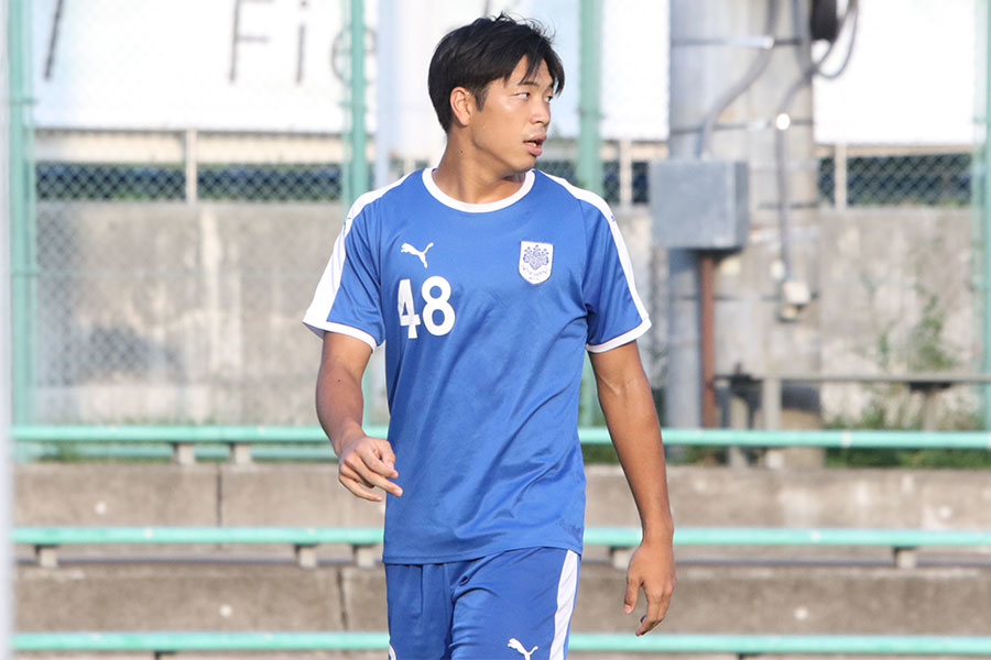 多くのJクラブからも注目を集める筑波大の小川遼也【写真：安藤隆人】