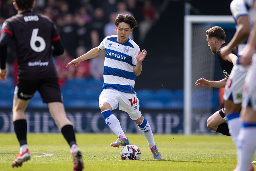 QPRの斉藤光毅が決勝弾【写真：REX/アフロ】