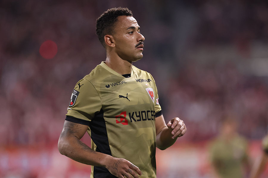 京都サンガのラファエル・エリアス【写真:柳瀬心祐】