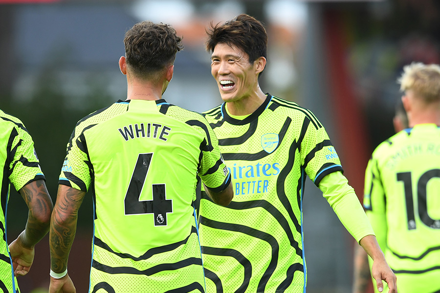 冨安健洋は後半途中から出場【写真：Getty Images】