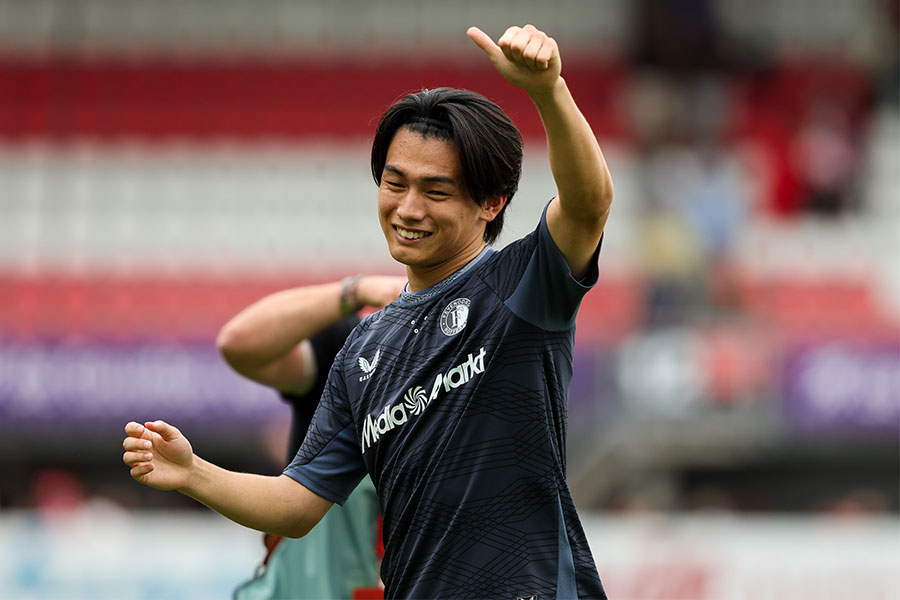 フェイエノールトの上田綺世【写真:REX/アフロ】