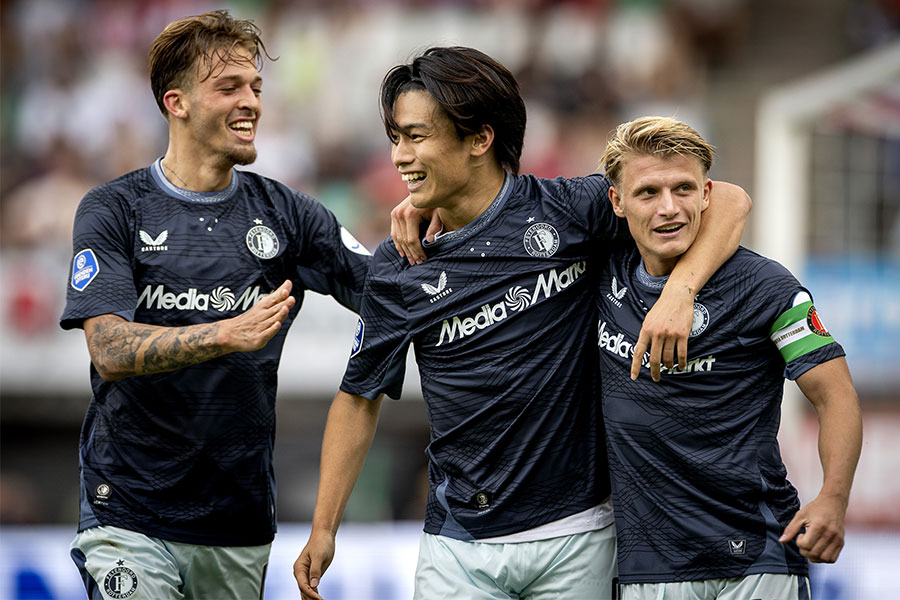 フェイエノールトの上田綺世【写真:ANP Photo/アフロ】