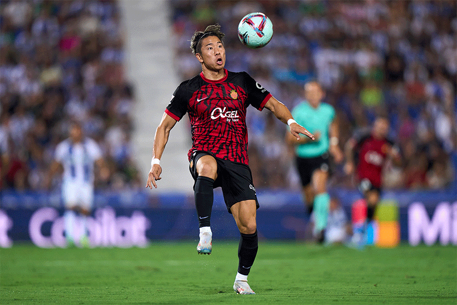 マジョルカでプレーする浅野拓磨【写真:Getty Images】