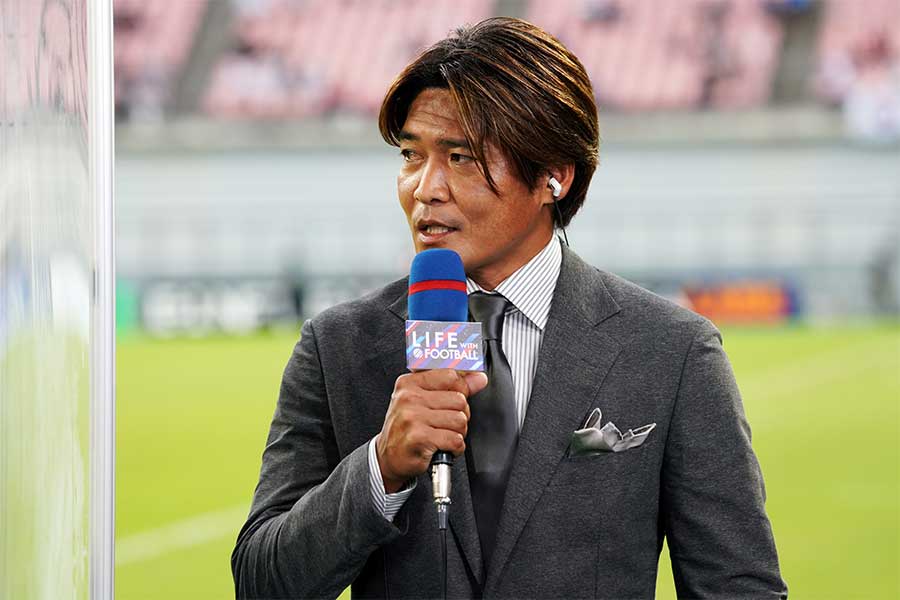元日本代表の大久保嘉人氏【写真：SportsPressJP/アフロ】