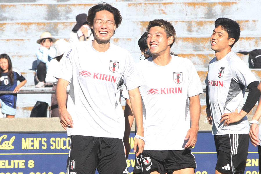 板倉滉がアヤックスへの移籍について言及した【写真：FOOTBALL ZONE編集部】