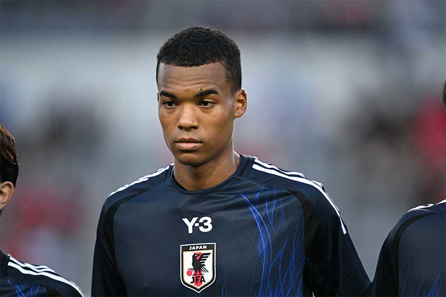 日本代表の望月ヘンリー海輝【写真:徳原隆元】