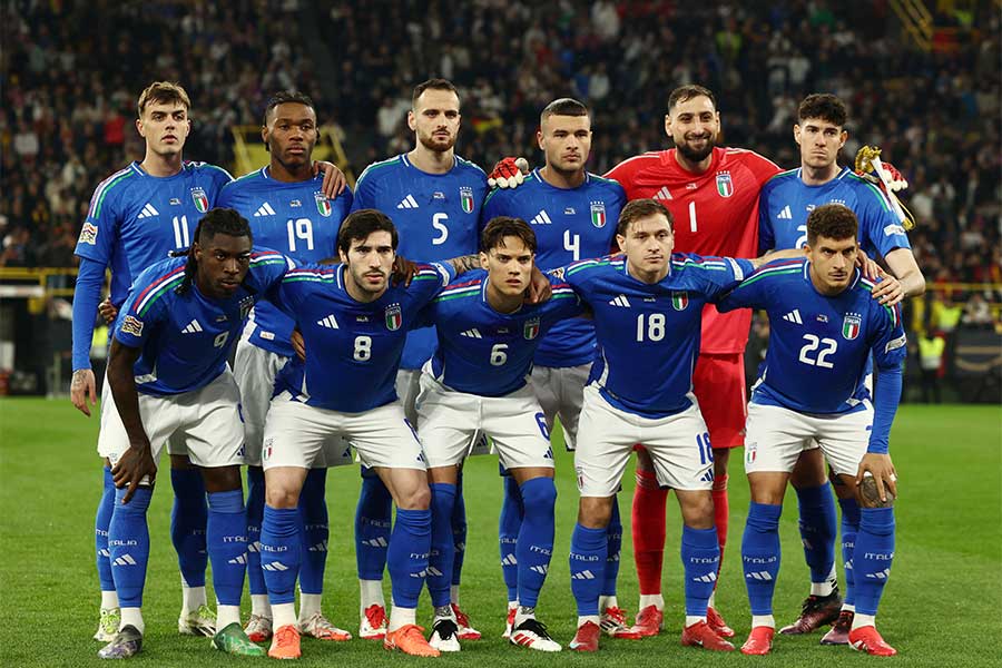イタリア代表メンバーが発表【写真：ロイター/アフロ】