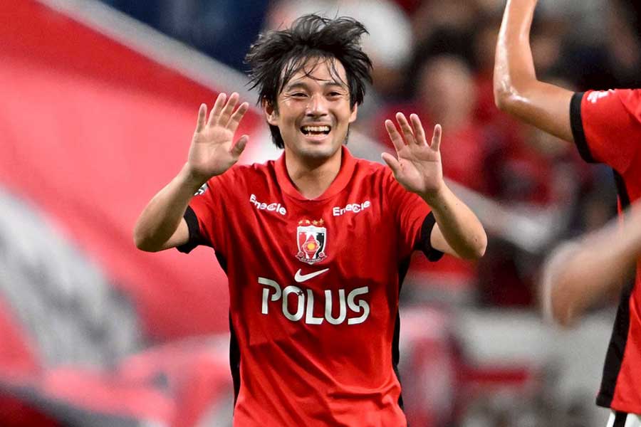 浦和の中島翔哉【写真：徳原隆元】