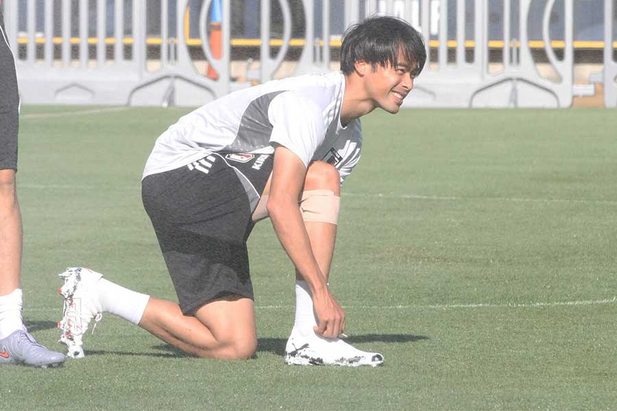 日本代表の三笘薫【写真：FOOTBALL ZONE編集部】