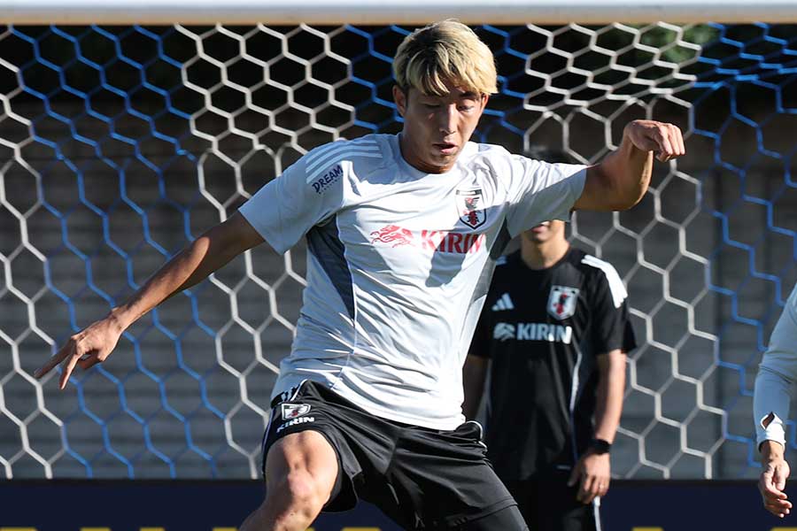 日本代表の関根大輝【写真：産経新聞社】