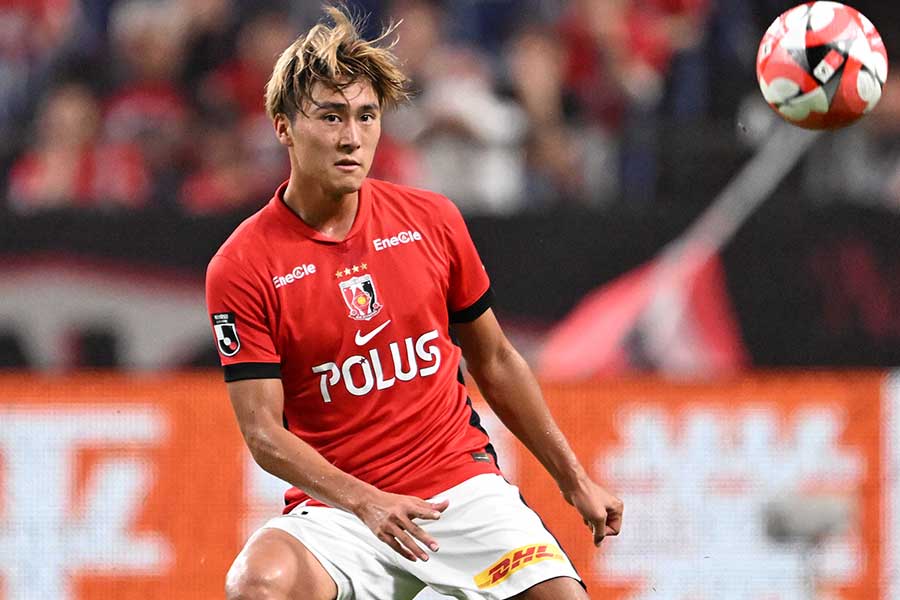 浦和の根本健太【写真：徳原隆元】