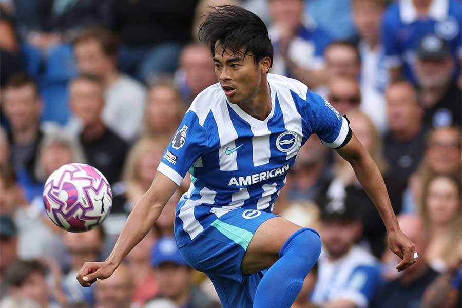 ブライトンの三笘薫【写真：ロイター】