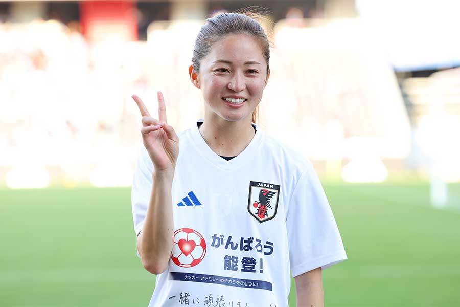 リバプール・ウィメンに期限付き移籍した清水梨紗【写真：森田直樹/アフロスポーツ】