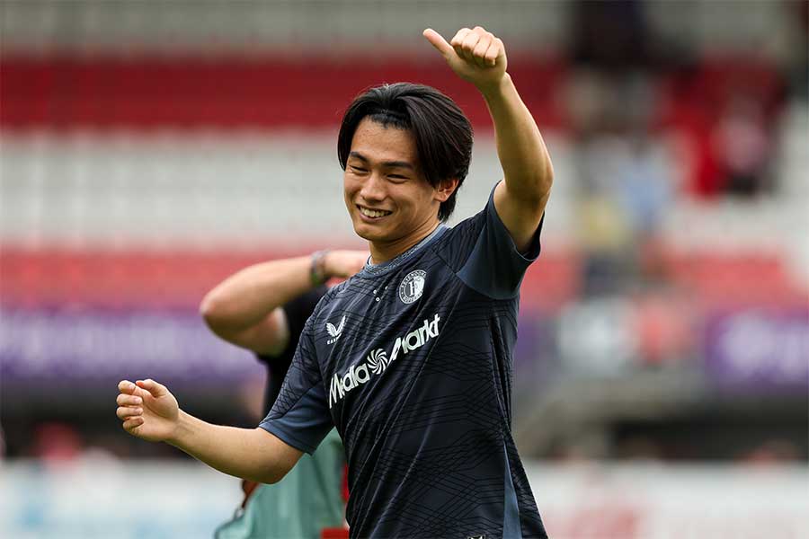 フェイエノールトの上田綺世【写真：REX/アフロ】