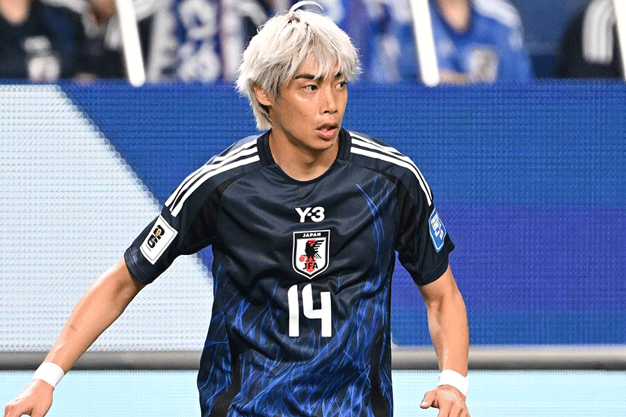 伊東純也が復帰戦で1ゴール2アシスト【写真:徳原隆元】