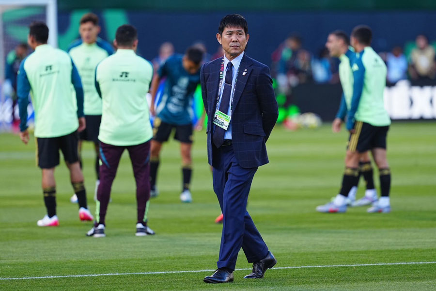 森保ジャパンを広島時代と比較【写真：荒川祐史】