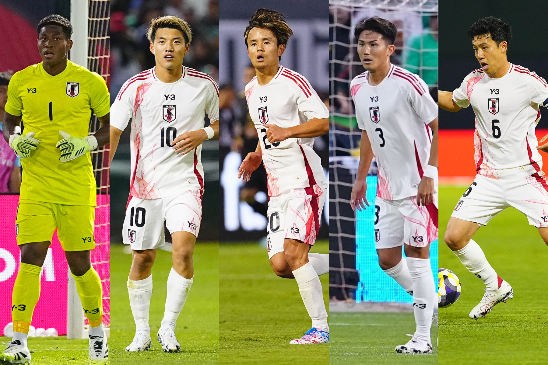 メキシコ戦に出場した17選手を5段階で査定【写真：荒川祐史】