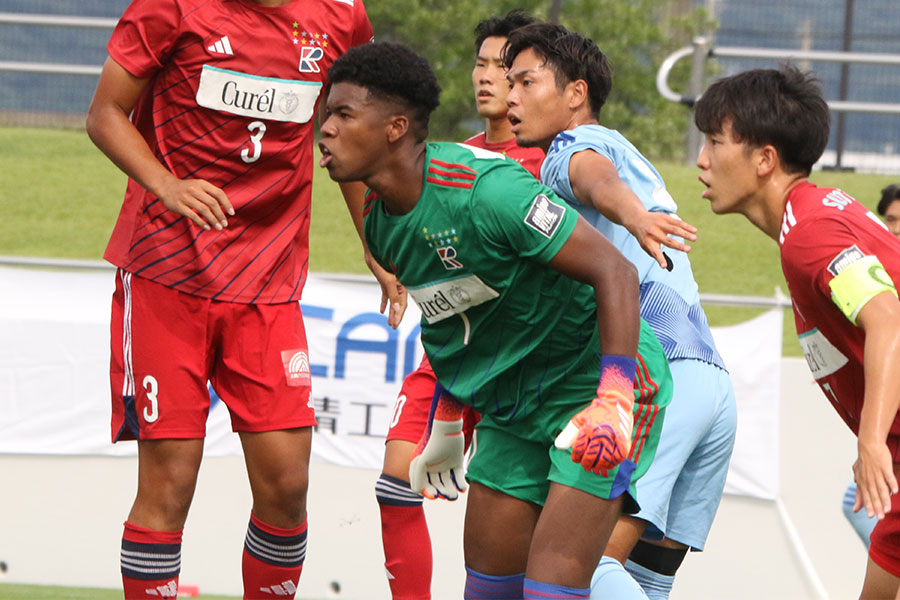 流通経済大学のデューフエマニエル凛太朗【写真:安藤隆人】